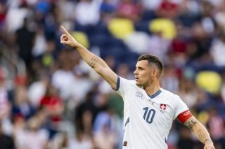 Le capitaine de la Nati Granit Xhaka retourne en Angleterre auprès du club de Sunderland après deux ans à Leverkusen. (Archives) KEYSTONE/JEAN-CHRISTOPHE BOTT